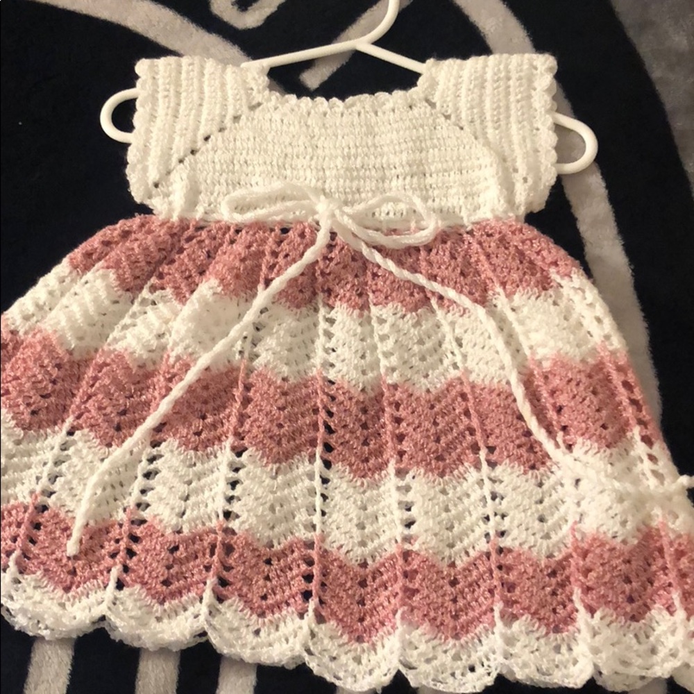 Handmade baby dress.